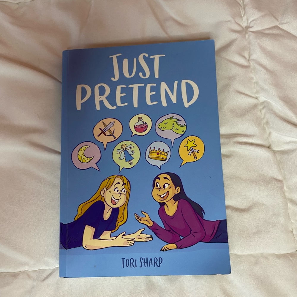 Comic book just pretend by tori sharp